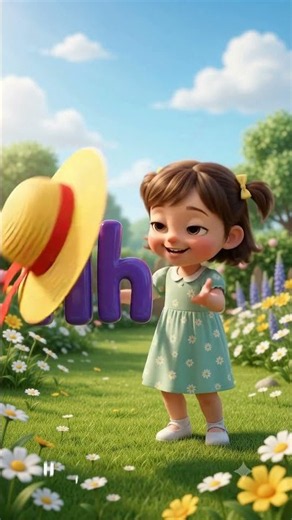 Letter H for Kids 👒 H is for Hat | ABC with Lumi #shorts