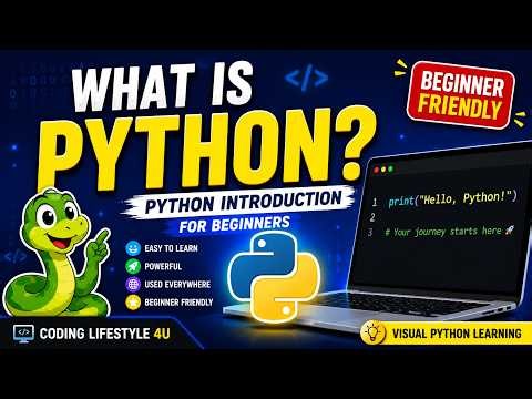 Python Introduction for Beginners | What is Python? | Learn Python the Easy Way
