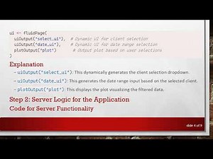 How to Use selectInput and dateRangeInput Functions in R Shiny for Dynamic Data Filtering