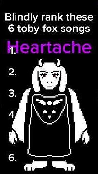 Blindly rank these Toby Fox songs Pt.27 #deltarune #undertale #undertalemusic #deltarunemusic