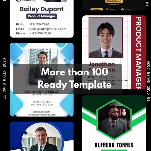 ID Card Maker – Fast Card ID Creator #carddesigner #idcards #idcardprinting #idcard