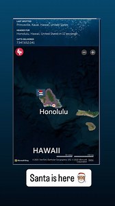 Santa has arrived in Hawai’i 🎅🏽 | Manuela Reimann