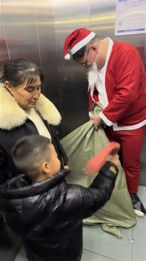 Ask your mom if Santa Claus is real or not.