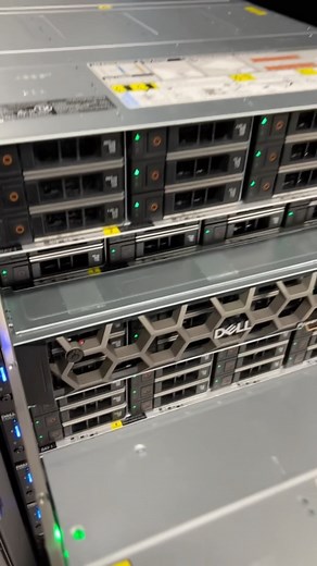 159K views · 319 reactions | We recently posted a report to the website about Dell’s new integrated data protection appliance. While messing about with it on site we got a few videos - our favorite is the double stacked PowerEdge that provides a combination of 24 HDDs and SSDs in a single 2U chassis. #dell #dataprotection #data #backup #backup | StorageReview | Facebook