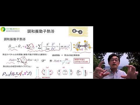 京都大学理学研究科 第16回 MACSコロキウム「生物化学物理を支配する非平衡量子統計力学」谷村 吉隆（京都大学大学院 理学研究科 教授）2021年7月5日