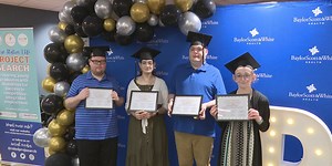 Students with disabilities graduate from Project SEARCH internship program