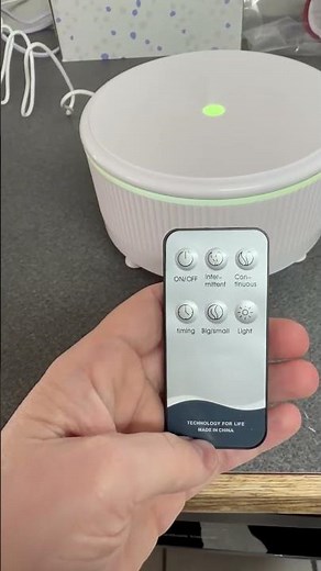 How to use this essential oil diffuser video