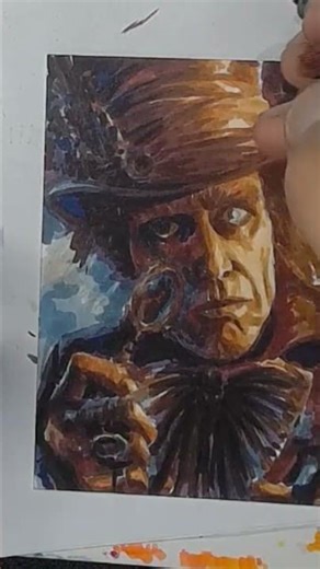 Steampunk Mad Hatter! ⚙️🎩 Drawing Alice in Wonderland Art