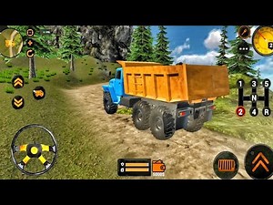 Backhoe Loader JCB Simulator Gameplay - Indian Vehicles Truck JCB Driving - Android Gameplay