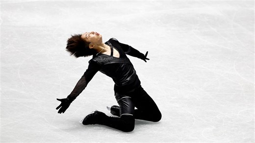 Yuma Kagiyama of Japan leads after men's short program at NHK Trophy