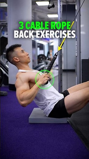 3 Rope Exercises for a BIGGER Back