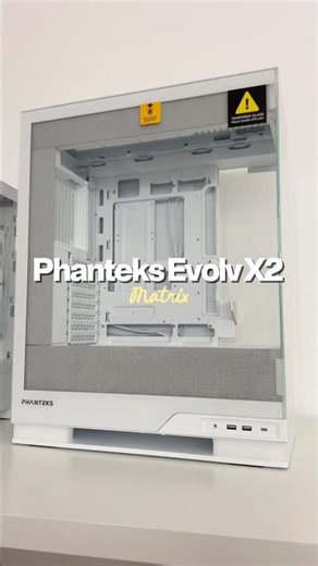 Pixel art in a PC case!✨ New Phanteks Evolv X2 Matrix Case and Phanteks XT View Matrix case! #pc