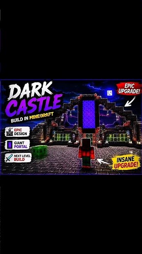 Minecraft Dark Castle Upgrade Went INSANE 😱🏰