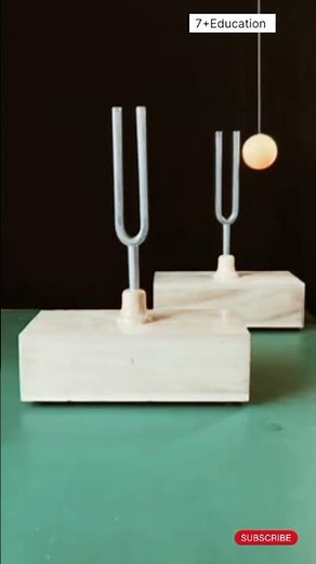 Amazing Tuning Fork Experiment | Sound Waves & Resonance Explained #youtubeshorts #shorts