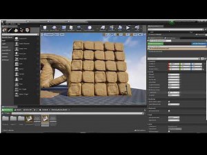 Unreal Engine 4 Procedural Tiling Generator (Floor and Block Tiles Generator)