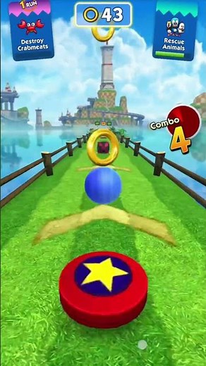 Sonic Speed Run 🔥💨 | Fastest Hedgehog Ever! 😱 #SonicGame #RunningGame #mobilegaming #ViralGaming