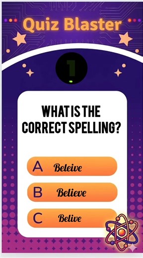 Quick Spelling Challenge: Can You Spell This Correctly? | Quiz Blaster