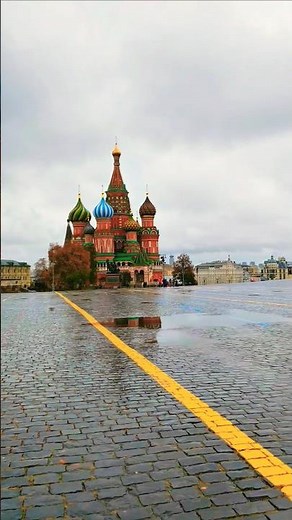 "🔥Red Square walk Moscow Russia🇷🇺"