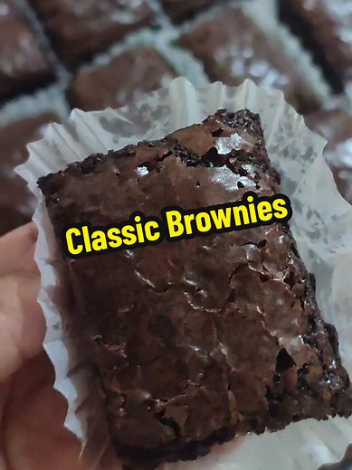 Classic Brownies #recipe #homemadebaking #classicbrownies #brownies | brownies