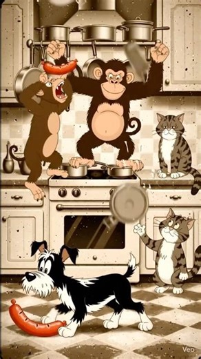 Funny🐱#cat #dog #cartoon #kidsvideo #funnyanimals #animalcartoon #kidscontent #shorts #funny
