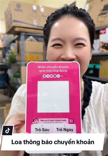 Loa thông báo chuyển khoản tiện lợi cho cửa hàng / quầy thu ngân