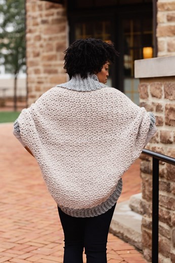The Veronica Cocoon Cardi, an oversized blanket sweater