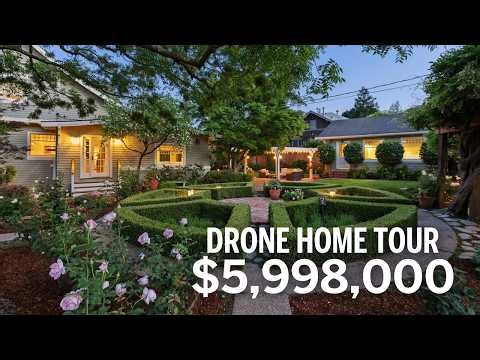 Flying Through $6M Los Gatos Craftsman | 115 Glenridge Ave