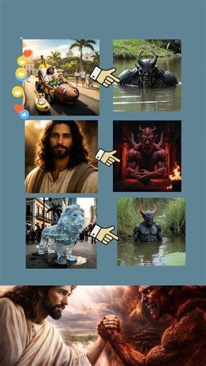 Choose wisely… Heaven or Hell?🪽♥️🙏🏼 #jesus #god #amen #faith