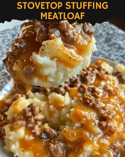 Stovetop Stuffing Meatloaf Recipe ⬇️ first CO.M.N.T ⬇️⬇️ | Easy Dinner Recipes By Juliet