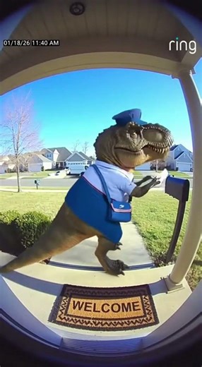 T-Rex Mail Delivery Fail