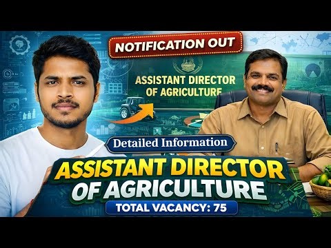 MPPSC Assistant Director Agriculture 2026 | Notification, Vacancy, Eligibility, Exam Date & Salary