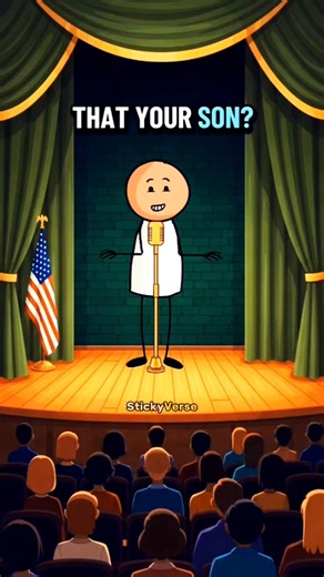 This Stickman Stand-Up Joke Went Too Far 😭😂 #USAComedy #ComedyShorts #ViralComedy #RelatableHumor