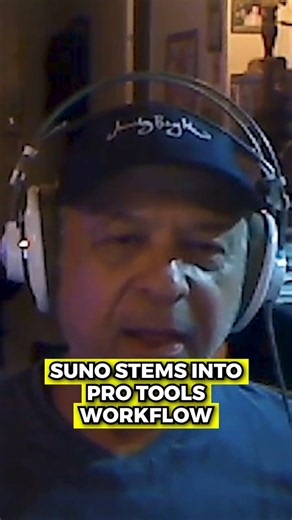 Suno Stems Into Pro Tools Workflow