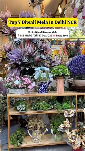 Top 7 Diwali Mela In Delhi NCR #shorts