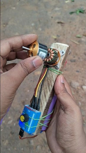 DIY Multi-Purpose Gadget Using 1000KV BLDC Motor! 🛠️💥#DIYGadget #BLDCMotor #Shorts