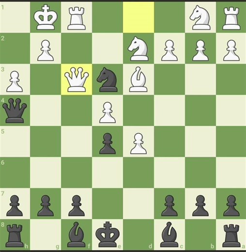 Can You Save the Queen? | Chess Puzzle ♟️