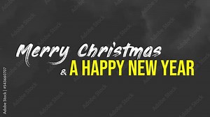 Merry christmas and happy new year with cloud background for happy new year and merry christmas.