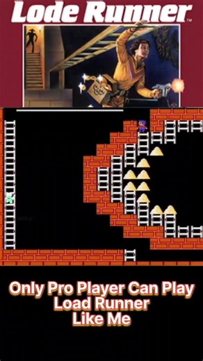 Only Play Player Play Load Runner Like Me #loadrunner #shorts #gaming #gameshorts #retrogaming