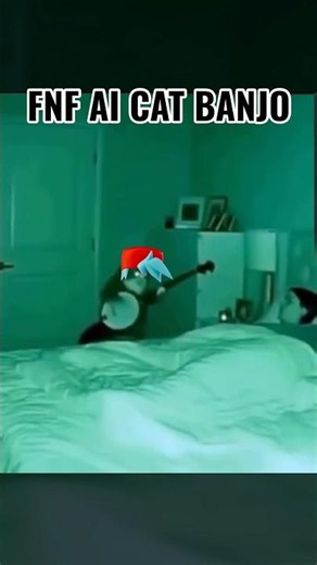 FNF AI CAT BANJO MEME #fnf #memes #shorts