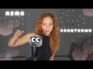 [ASMR] -💜Breathy Countdown💜- SLOW and Gentle ear to ear Whispers (Fluffy Mic, Tsk Tsk)