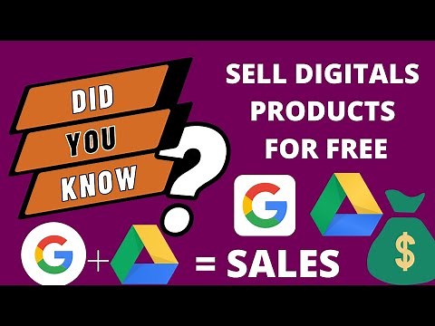 How to sell digital products with google sites and google drive + Free payment gateway included