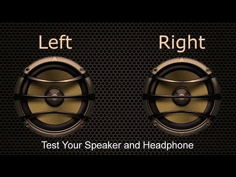 Left Right Sound Test || Left Right Stereo Sound Test For Headphone 🎧 & Speaker 🔊