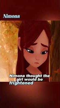 Nimona was born with the ability to shapeshift, #foryou #funnyvideos #cartoon #animation