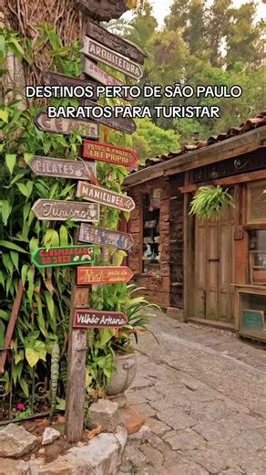 Destinos perto de São Paulo baratos para turistar