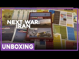 Unboxing | Next War: Iran | GMT Games | The Players' Aid