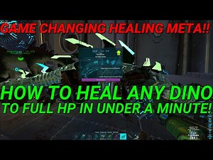 GAME CHANGING HEALING META!! - ARK SURVIVAL EVOLVED 2021