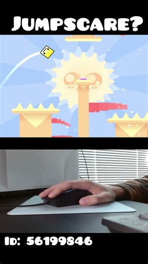 Geometry Dash Jumpscares are Scary