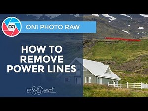 How To Remove Power Lines In ON1 Photo RAW