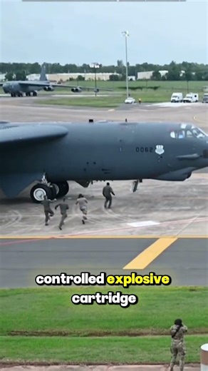 How the B-52 Bomber Starts Its Engines Using Explosives