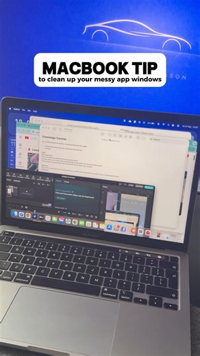 Organise your windows on your Mac using Stage Manager 💻